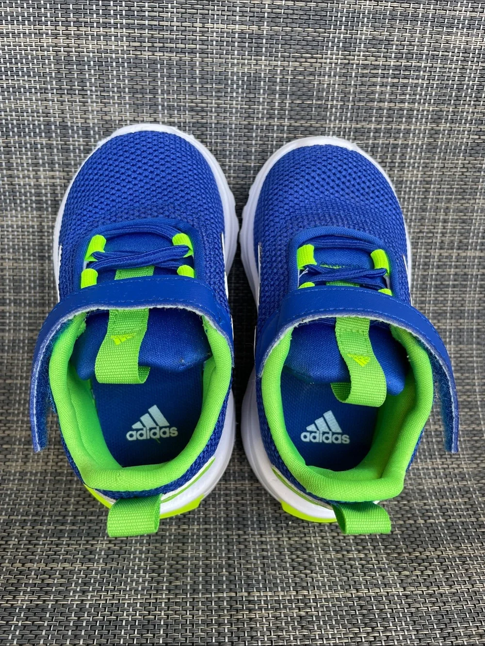 Adidas Kids Racer TR23 Royal Blue/Lucid Lime Sneakers Active shoes Infant size 5